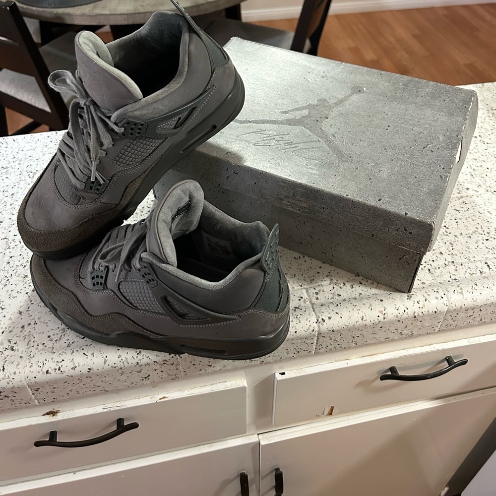 Jordan 4’s Cement Grey